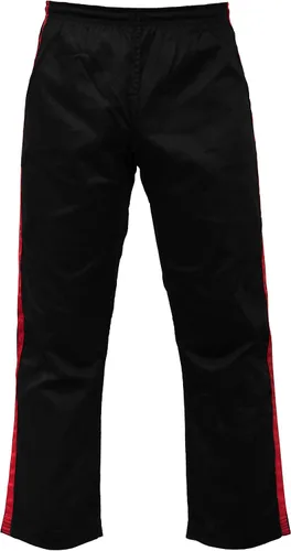 Miniatura 2 de PFG - Pantalones de karate a rayas para boxeo, artes marciales Muay Thai Kung fu, artes marciales