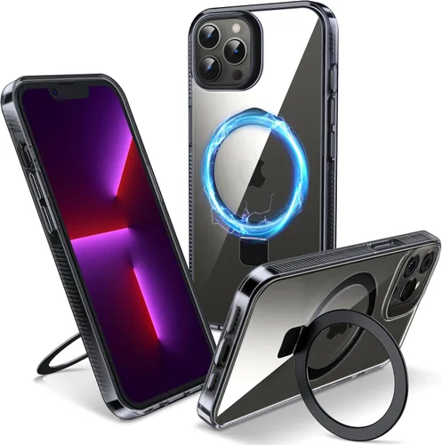 Miniatura 32 de Funda magnética para iPhone Air – [Soporte invisible integrado] [Compatible con MagSafe] [Protección contra caídas de grado militar] Cubierta