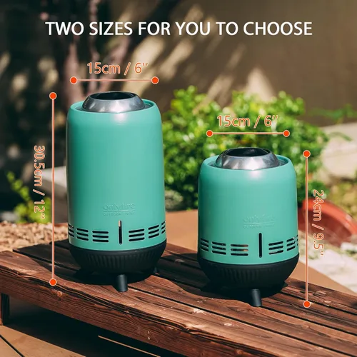 Miniatura 2 de Fogata de mesa que quema maderas/pellets, chimenea pequeña portátil con bolsa de almacenamiento para camping, tailgating, RV, patio, patio trasero
