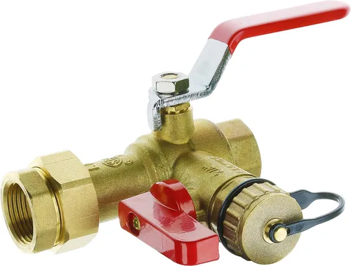 Miniatura 2 de Kit de válvula de servicio para calentador de agua sin tanque HYDRO MASTER con válvula de alivio de presión aislador de 3/4 pulgadas IPS de latón