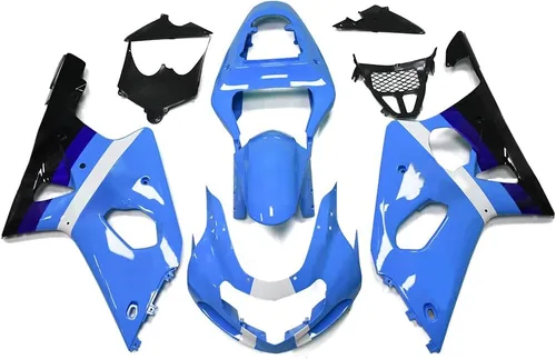 Miniatura 171 de Kit de carenado de inyección azul, negro y blanco para Suzuki GSXR600 GSX750 2006 2007 GSXR 600 GSX-R750 06 07 ABS Carenado de plástico completo