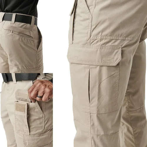 Miniatura 6 de 5.11 Pantalón táctico ABR Pro para hombre, FlexLite elástico Ripstop, resistente a las manchas