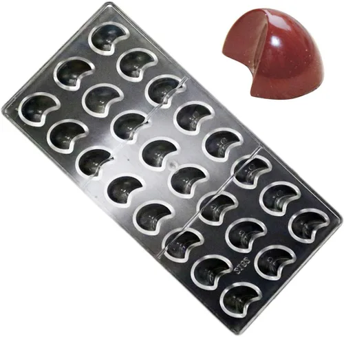 Miniatura 8 de Molde de Policarbonato para Chocolate Molde de Caramelo DIY Plástico Duro Transparente Utensilios de Repostería Herramientas de Pastelería 4