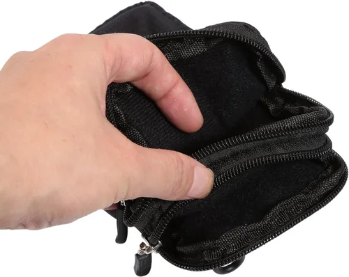 Miniatura 3 de Funda con clip para cinturón para teléfono celular, bolsa cruzada de nailon para teléfono celular, funda de cinturón de 6.9 pulgadas para teléfono