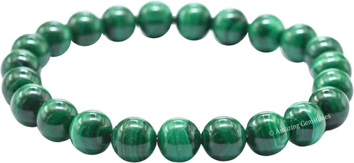Miniatura 673 de Amazing Gemstone Pulsera de cristal para mujeres y hombres, pulsera de cristal curativo de protección, pulsera elástica con cuentas de piedras