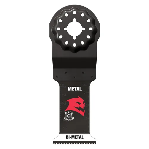 Miniatura 6 de Diablo Amped Steel Demon Starlock - Hoja oscilante de dientes de carburo para metal, ancho de corte de 1-1/4 pulgadas, profundidad de corte de 1-1/2