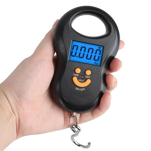 Miniatura 5 de SmileScale - Báscula digital de gran tamaño para equipaje, pantalla retroiluminada, capacidad de 110 libras 110.2 lbs, comprobador