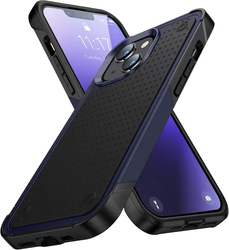 Miniatura 13 de Funda diseñada para iPhone 14 Plus, regalo 2 en 1, protección contra caídas de grado militar, resistente a prueba de golpes, para iPhone 14 Plus