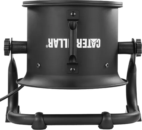 Miniatura 11 de CAT ventiladores - Ventilador de tambor de alta velocidad de 9" (Negro, 2 en 1): 940 CFM, 4 velocidades, cabezal giratorio de 360°, motor