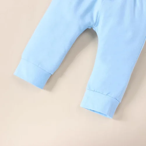 Miniatura 7 de VINUOKER Conjunto de ropa de caballero para bebé, traje de Navidad, traje de Navidad, mono de bebé, 3 piezas, conjunto de algodón