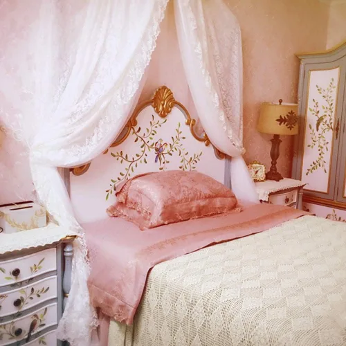 Miniatura 8 de ABREEZE Juego de ropa de cama vintage de algodón con ganchillo, colcha floral de encaje beige con fundas de almohada, 3 piezas, tamaño Queen