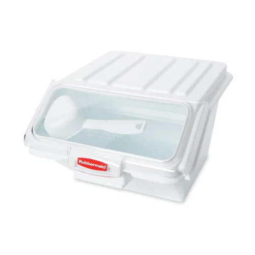 Miniatura 2 de Rubbermaid Commercial Products ProSave - Contenedor apilable para almacenamiento y cuchara/herramienta de medición