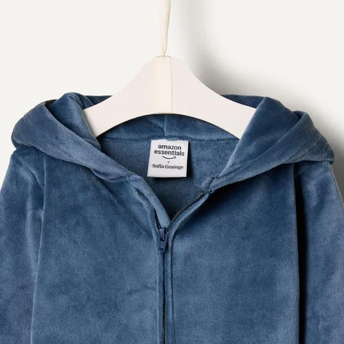 Miniatura 4 de Tienda Essentials x Sofia Grainge Unisex Babies' Velour Hooded Coverall