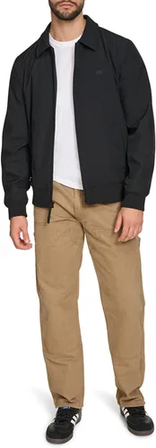 Miniatura 2 de Levi's Men's Men's Lightweight Softshell Varsity Rib Knit Bomber Jacket