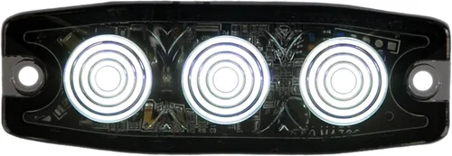 Miniatura 8 de Buyers Products 8892230 - Luz estroboscópica ámbar de 3.5 pulgadas, 3 LED, montaje adhesivo o permanente, 12 patrones de flash, luces de advertencia