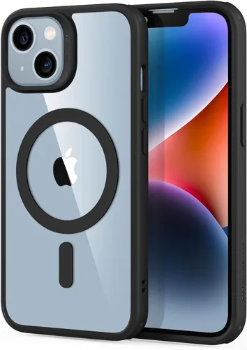 ESR Classic Hybrid Funda magnética para iPhone 14/13, compatible con MagSafe, protección contra golpes de grado militar, resistente al amarilleo,