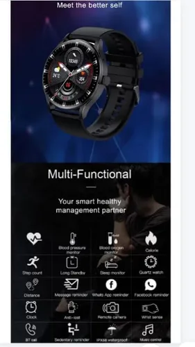 Miniatura 3 de JK103 SmartWatch TFT Display Sports Bracelet Reloj despertador