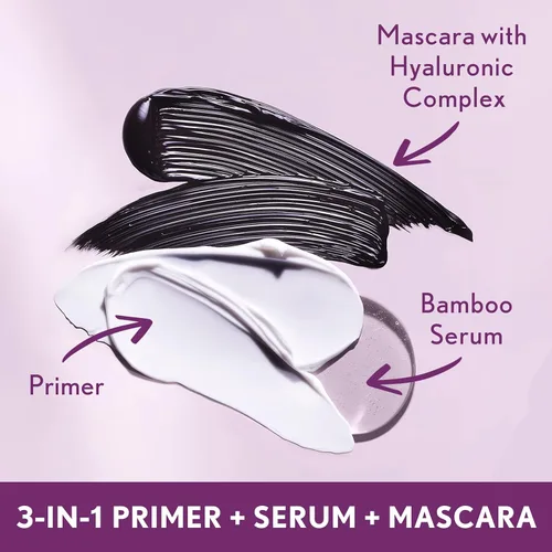 Miniatura 4 de COVERGIRL Simply Ageless Máscara de Pestañas Voluminizadora, Negro Resistente al Agua, Paquete de 1 120 negro resistente al agua