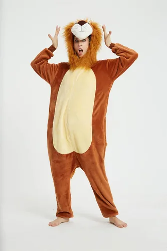Miniatura 4 de Plustrong Pijama de disfraz para adultos, disfraz de Halloween, ropa de dormir de animales