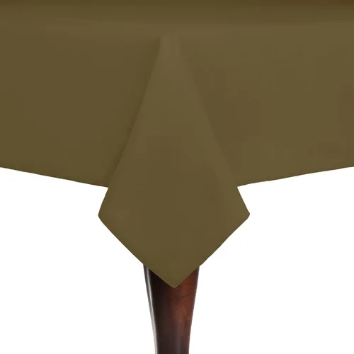 Miniatura 19 de Ultimate Textile Cotton-Feel - Mantel rectangular fino para comedor, 60 x 90 pulgadas, color verde militar