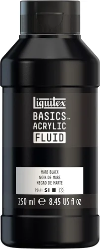 Miniatura 12 de Liquitex BASICS Pintura acrílica fluida, botella de 118ml (4 onzas), tono amarillo cadmio medio Tono medio amarillo cadmio
