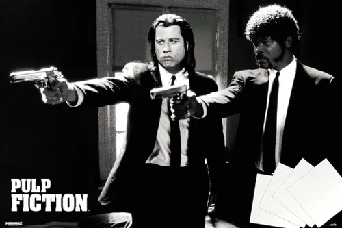 Miniatura 8 de POSTER STOP ONLINE Pulp Fiction - Póster de película (Vincent & Jules - Guns) (tamaño: 36" x 24")