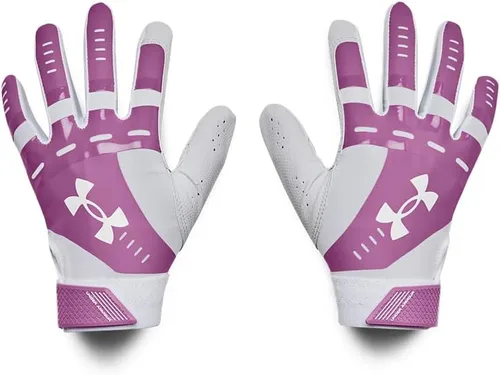 Miniatura 5 de Under Armour Guantes de sóftbol radar (100) Blanco / Blanco / Gris Halo