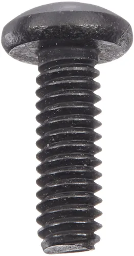 Miniatura 2 de Small Parts Tornillo de máquina de acero inoxidable 18-8, acabado de óxido negro, cabeza panorámica, Phillips Drive, cumple con ASME B18.6.3, 1/4