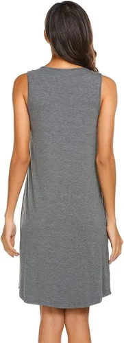 Miniatura 2 de Ekouaer - Camisón de maternidad para mujer (tallas S-XXL)