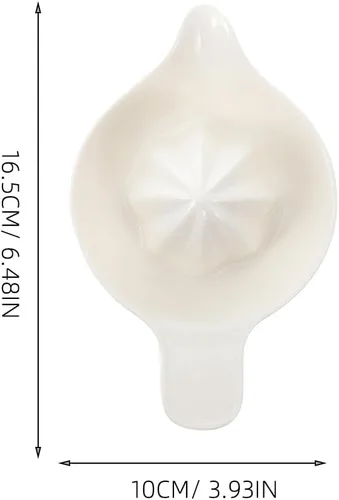 Miniatura 3 de Juicer manual de cerámica del limón fácil de usar del exprimidor de la mano del exprimidor de la fruta para una vida sana