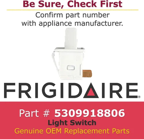 Miniatura 2 de Frigidaire 5309918806 Interruptor de luz