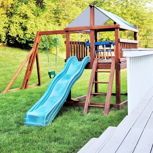 Miniatura 6 de ABCCANOPY Juego de lona de repuesto de 43 x 90 pulgadas para parques infantiles, pantallas de sombra (borgoña/blanco)