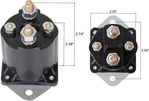 Miniatura 4 de Solenoide para carrito de golf de 12 V, compatible con Club Car DS Precedent 1984 y más, reemplaza al OEM 1013609 1012275 240-20013 435-154
