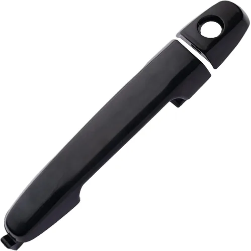 Miniatura 9 de Manija de puerta trasera para conductor y pasajero para 03-13 Toyota Corolla, RAV4/Highlander, Pontiac Vibe, 02-06 Camry, sin llavero, negro