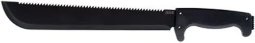 SOG Sogfari - Cuchillos de machete de supervivencia de acero inoxidable de 13 o 18 pulgadas | Sierra en la parte posterior de la hoja, mango