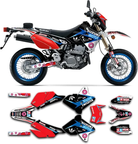 Miniatura 51 de Kit de calcomanías personalizadas para Suzuki DRZ400 E / DRZ400 Enduro / DRZ400E / DR-Z400E / DRZ400 EN 1999-2024, SZDRSE9919003-KO