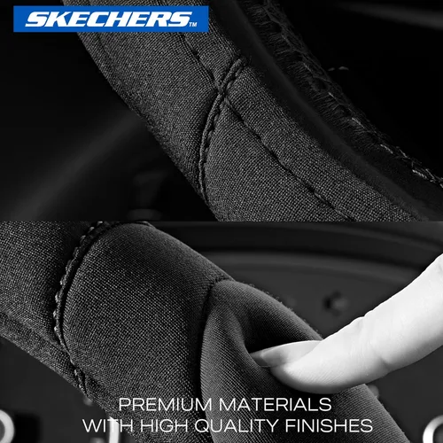Miniatura 6 de Skechers - Funda para volante de automóvil con espuma viscoelástica, funda antideslizante para volante de 14.5-15 pulgadas, diseño cómodo y seguro