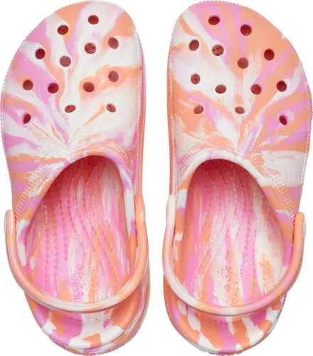 Miniatura 4 de Crocs Zuecos clásicos con plataforma Cutie unisex para niños