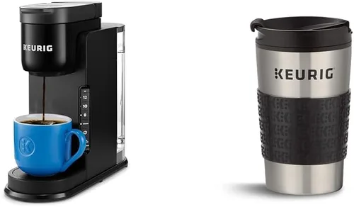 Keurig K-Express - Cafetera de cápsulas K-Cup de una sola porción, color negro, 12.8 pulgadas de largo x 5.1 pulgadas de ancho x 12.6 pulgadas de
