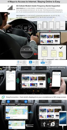 Miniatura 3 de [Pantalla QLED de 10.1 pulgadas] ATOTO S8 Ultra Plus Estéreo de automóvil de doble DIN, receptor de video Android en el salpicadero de 6G+128G