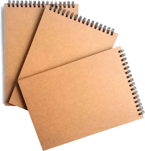 Miniatura 7 de Twinkle Steno blocs de notas, papel grueso blanco puro, 60 hojas, 6 x 8 pulgadas, (1 paquete, papel en blanco)