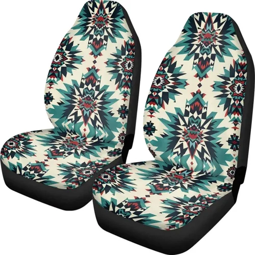 Miniatura 12 de INSTANTARTS Fundas de asiento de coche con diseño de dalia estética, solo para asientos delanteros, protector de asiento de vehículo, 2 unids/set