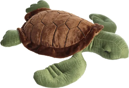 Miniatura 19 de Aurora® Adorable animal de peluche Super Flopsie™ Paint™, facilidad lúdica, compañeros atemporales, color marrón, 27 pulgadas