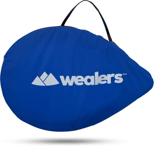 Miniatura 4 de Juego de 2 porterías de fútbol plegables con bolsa de viaje, redes de portería de fútbol ultra portátiles de 4 pies para la playa, parque infantil