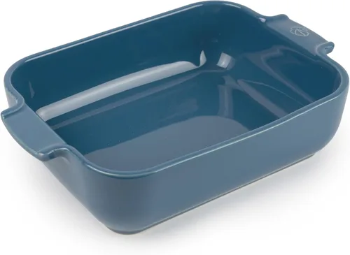 Miniatura 11 de Peugeot - Appolia Plato rectangular para horno - Panadero de cerámica con asas - Azul, 8 x 6 x 2 pulgadas