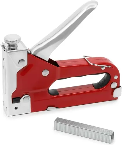 Miniatura 2 de Dritz Home 9052 - Pistola de grapas resistente, 7/16 pulgadas con 100 grapas, color negro