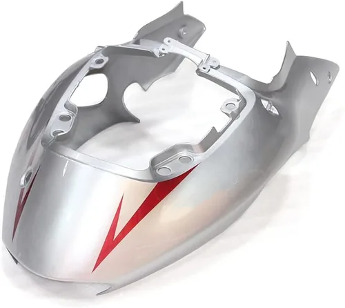 Miniatura 8 de FLPRO - Carenados completos de plástico ABS blanco plateado para Suzuki 1997-2007 GSXR1300 Hayabusa 1997 1998 99 00 2001 02 03 2004 05 2006 2007