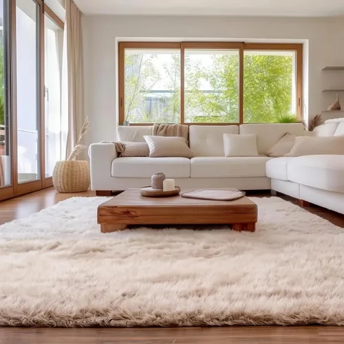 Miniatura 63 de Super Area Rugs - Alfombra de piel de oveja suave y esponjosa Gris oscuro