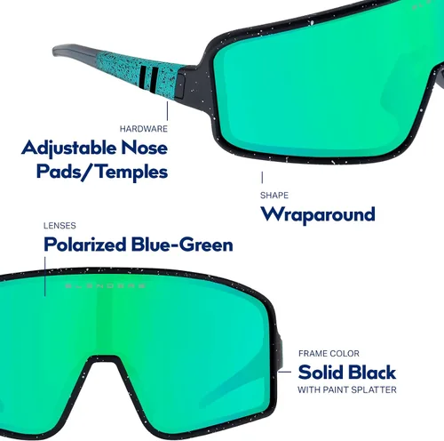 Miniatura 86 de Blenders Eyewear Eclipse X2 - Gafas de sol polarizadas - Lente envolvente - 100% protección UV - Para hombres y mujeres