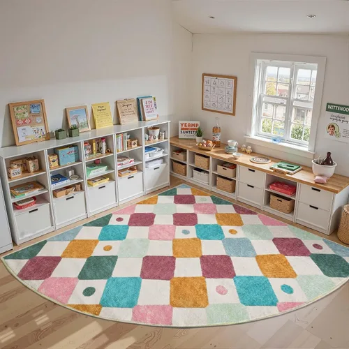 Miniatura 74 de jinchan Alfombra a rayas de 2 x 3 para entrada, alfombra de cocina, tapete pequeño, antideslizante, ligero, de bajo perfil, decoración para entrada